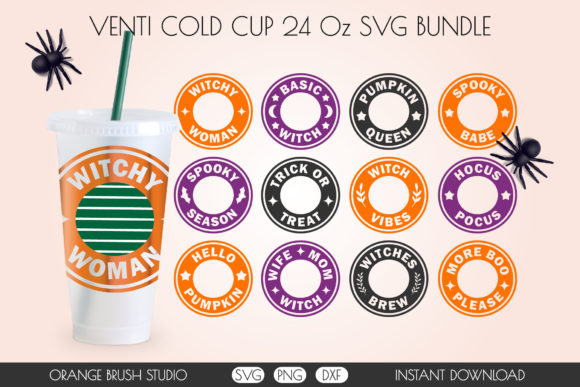 Halloween Venti Cold Cup Bundle 24 Oz