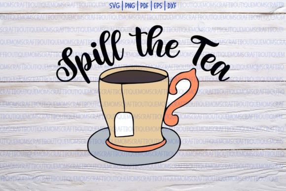 Spill the Tea Layered Tea Cup